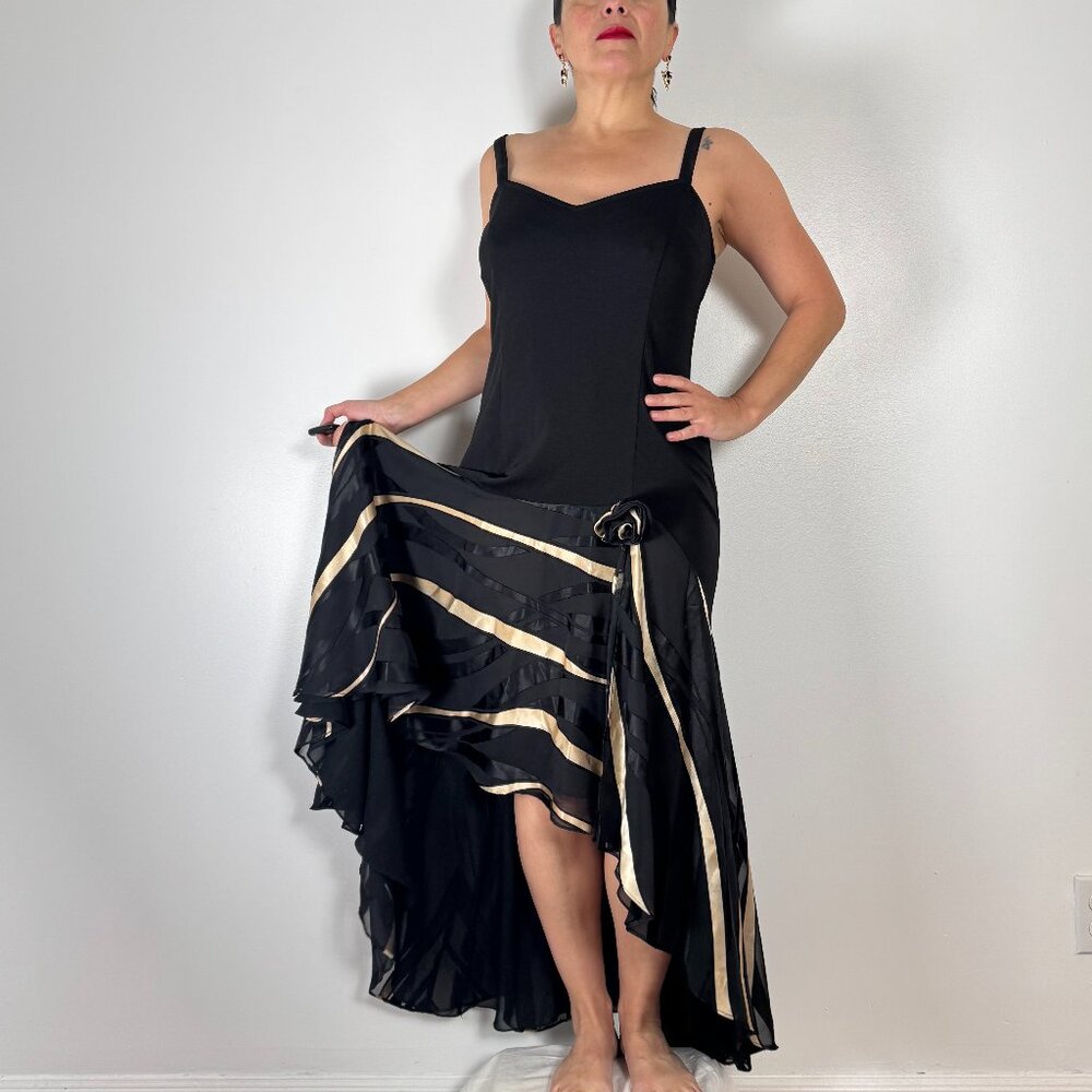 Vintage JOSEPH RIBKOFF Party Dress - Size 12 - Picture 5 of 16